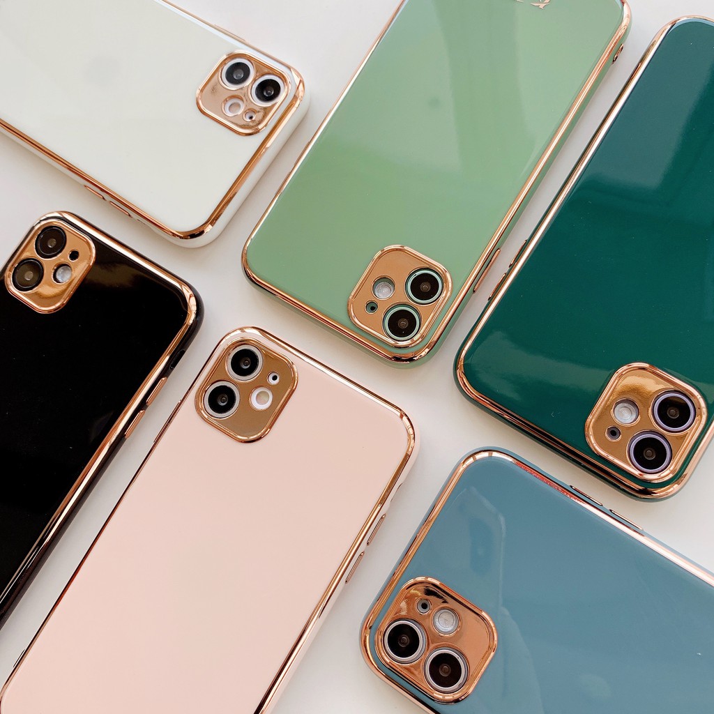 Electroplated Letters Phone Case For iPhone 11 Pro Max XR XS Max 7 8 6