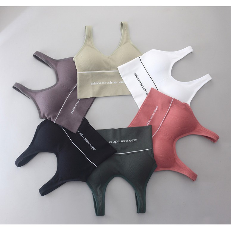 RX Fashion tank top sport bra import fashion tanpa kawat BH model singlet fashion kode: 111