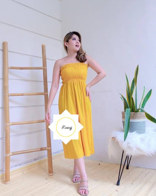 DRESS KEMBEN POLOS BALI/DASTER BALI