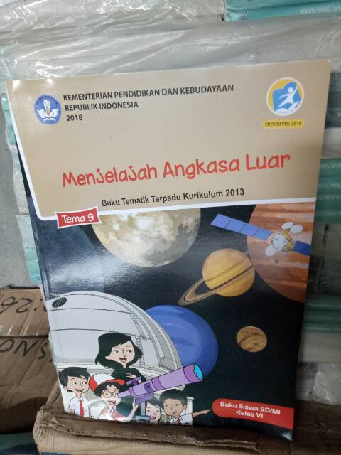 Harga paket buku siswa dikbud tematik k13 kelas 6 tema 7,8,9 semester 2 revisi 2018