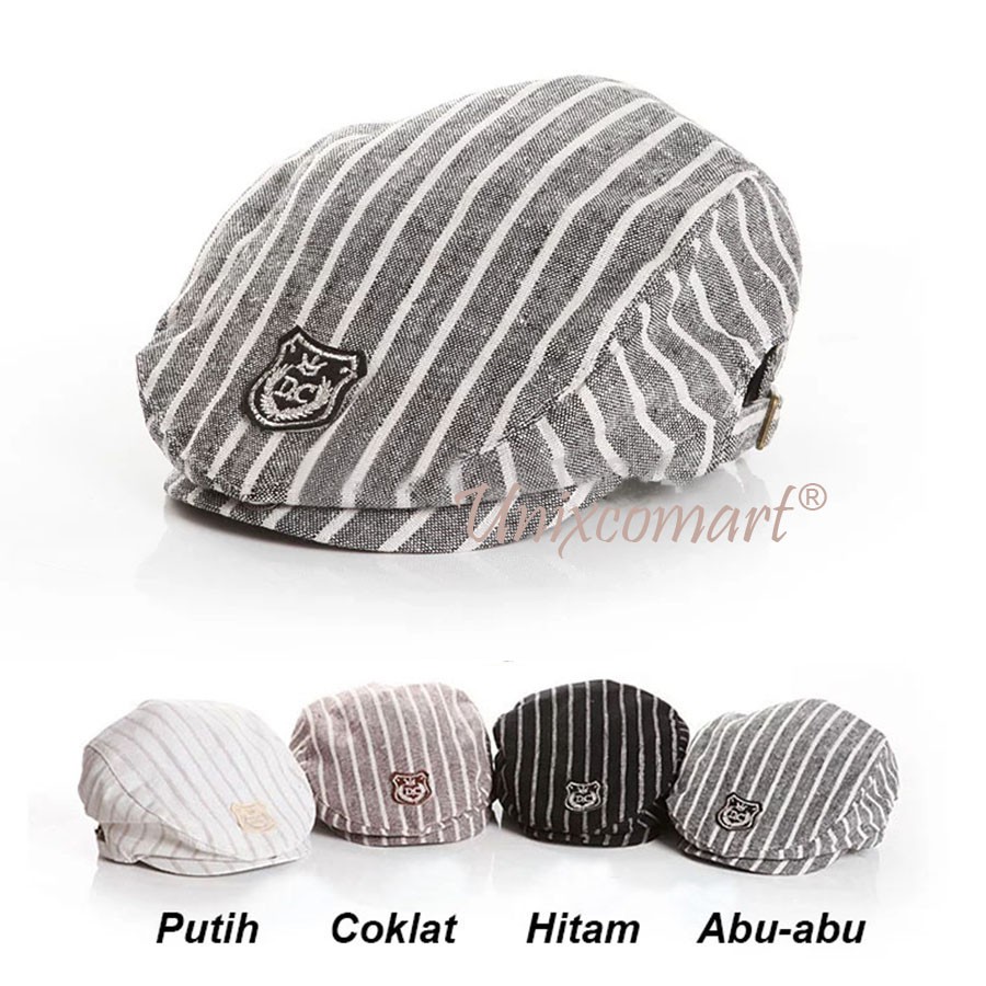 Topi BARET DC ANAK bayi Flat Cap Pelukis