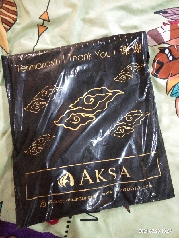 Hem Pendek Aksa Batik Melviano Gracelia