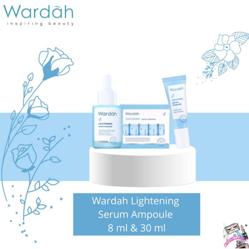 ☃Cutezz_Ching1☃Wardah Lightening Serum Ampoule(1kotak isi 5pcs)