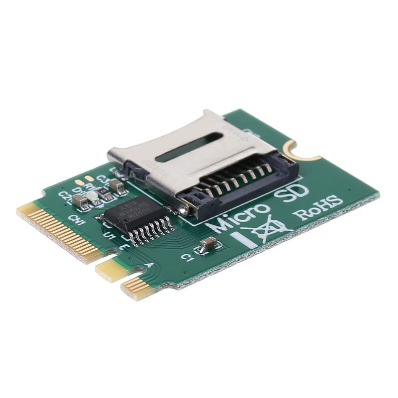 Btsg Adapter Card Reader M2 Ngff A.E Wifi Slot Ke Micro Sdhc Sdxc Tf Card M.2 A + E