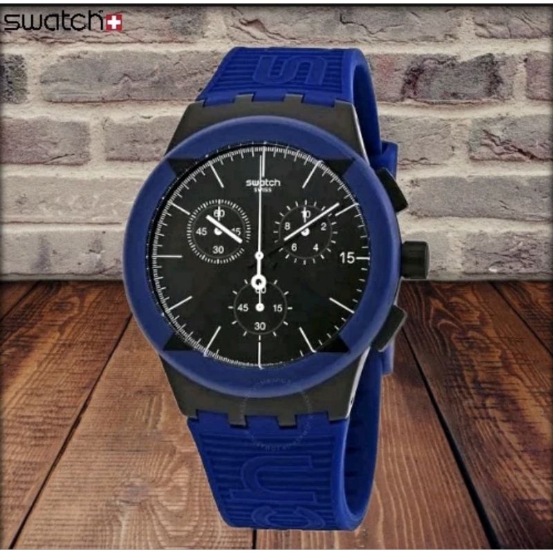SWATCH X- District Blue  SUSB418 Original