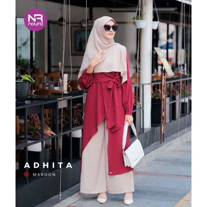 kulot / set kulot dewasa / adhita Noura / setelan remaja muslim