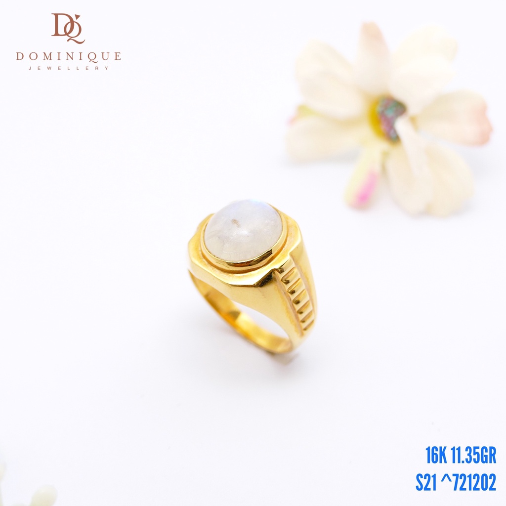Cincin Pria Emas Dominique Jewellery 16K 721202