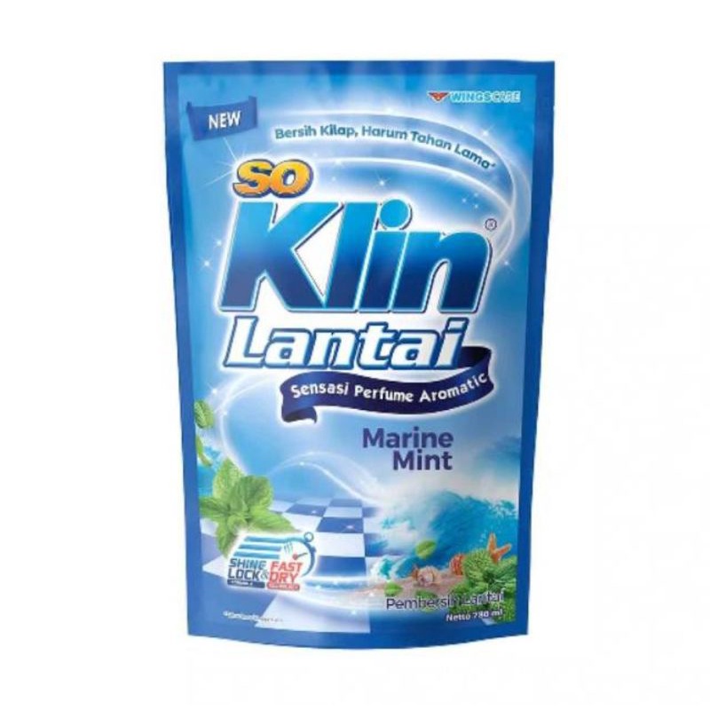 So klin lantai marine mint 345ml