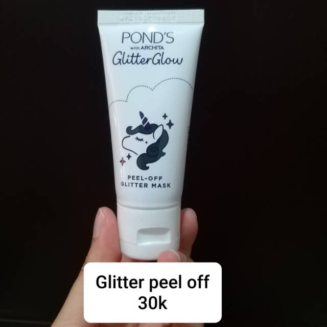 Ponds glitter glow peel off mask