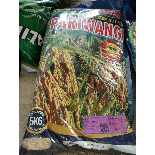 BENIH PADI INPARI 32 PREMIUM KEMASAN 5 KG