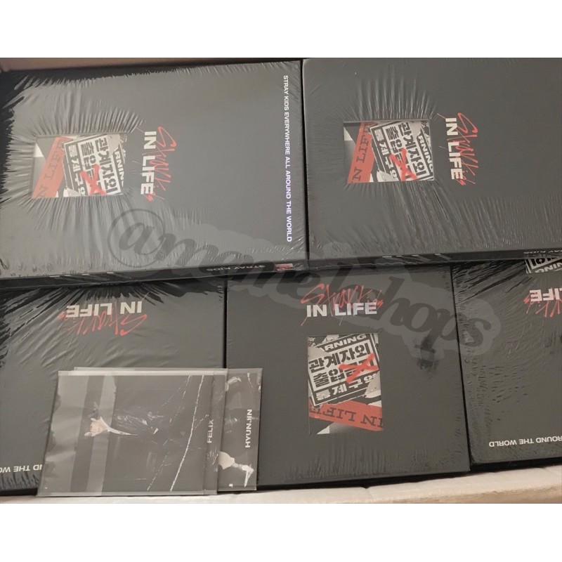 [+POSTER & POB] STRAYKIDS IN LIFE LIMITED ALBUM SEALED