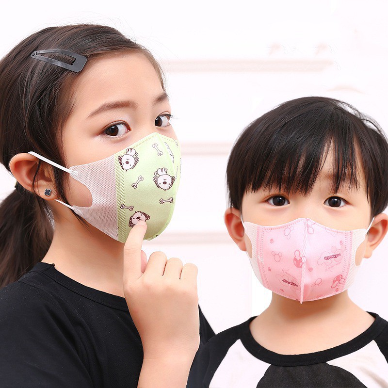 Mikusoo Masker Duckbill Anak dan Bayi 3-ply Earloop Protevtive Face mask