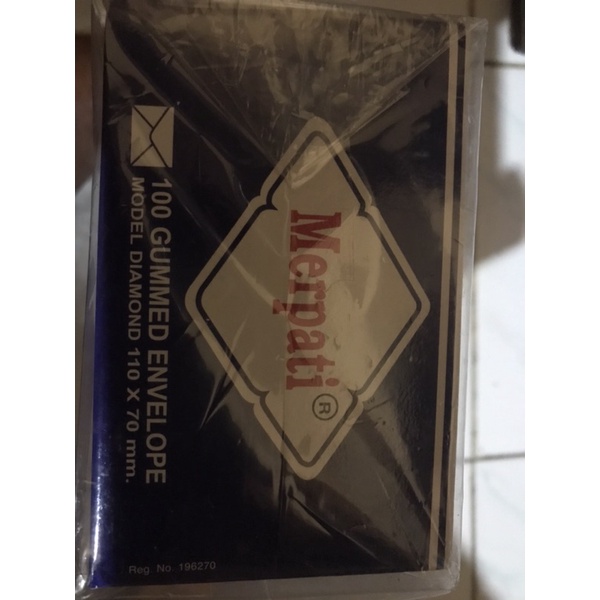 

amplop merpati 110x70mm