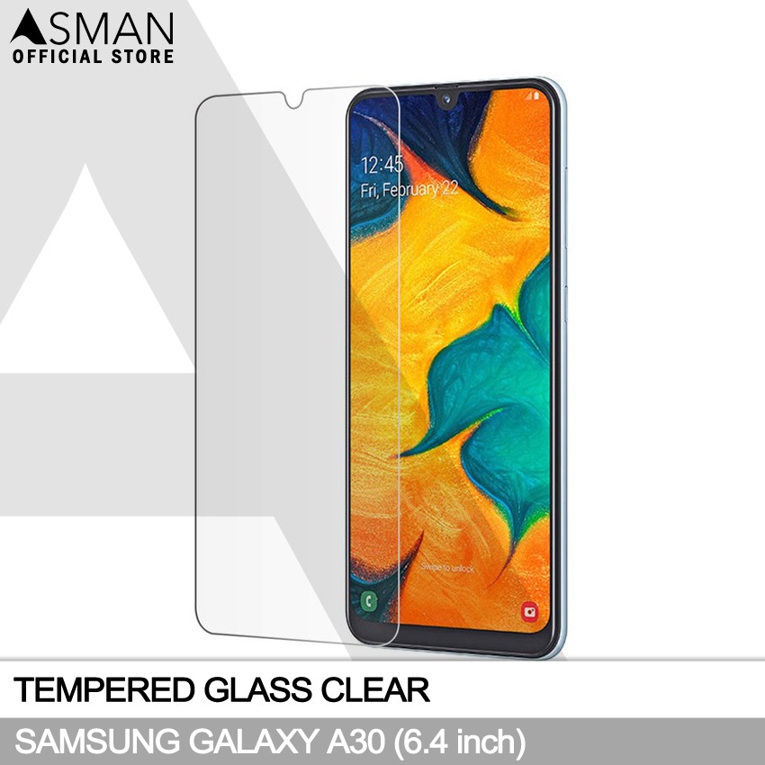 Tempered Glass Samsung Galaxy A30 (6.4&quot;) | Anti Gores Pelindung Layar Kaca - Bening