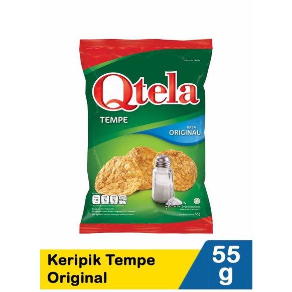 

Qtela Keripik Tempe Original 60G