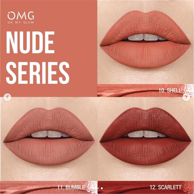 OMG Oh My Glam Matte Kiss Lip Cream 3,5g