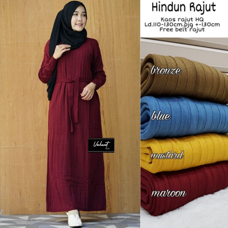 GAMIS HINDUN RAJUT