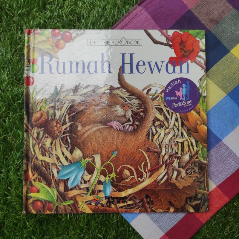 Rumah Hewan - Lift The Flap Book Erlangga For Kids