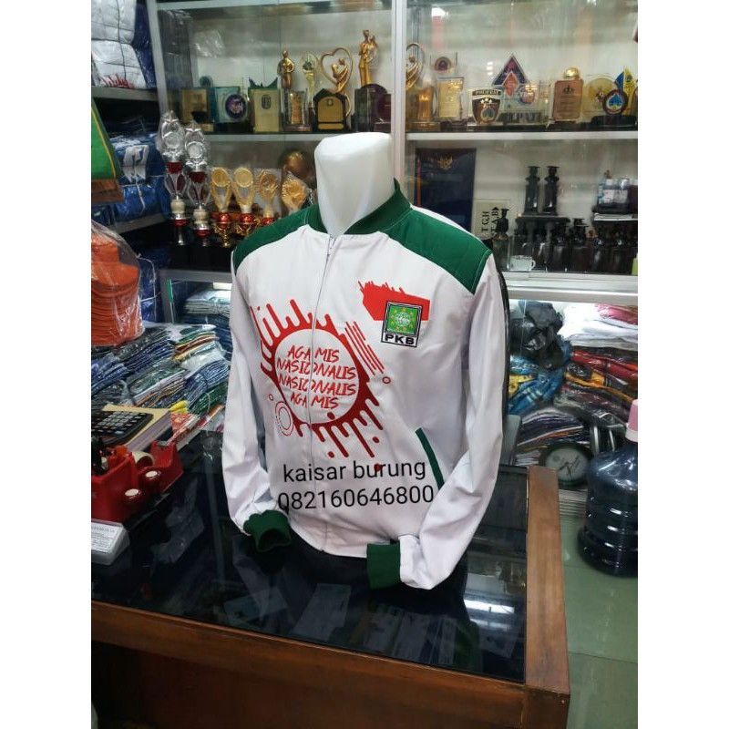 Jaket bomber Partai PKB (Partai Kebangkitan Bangsa) 2021-2022 Terbaru