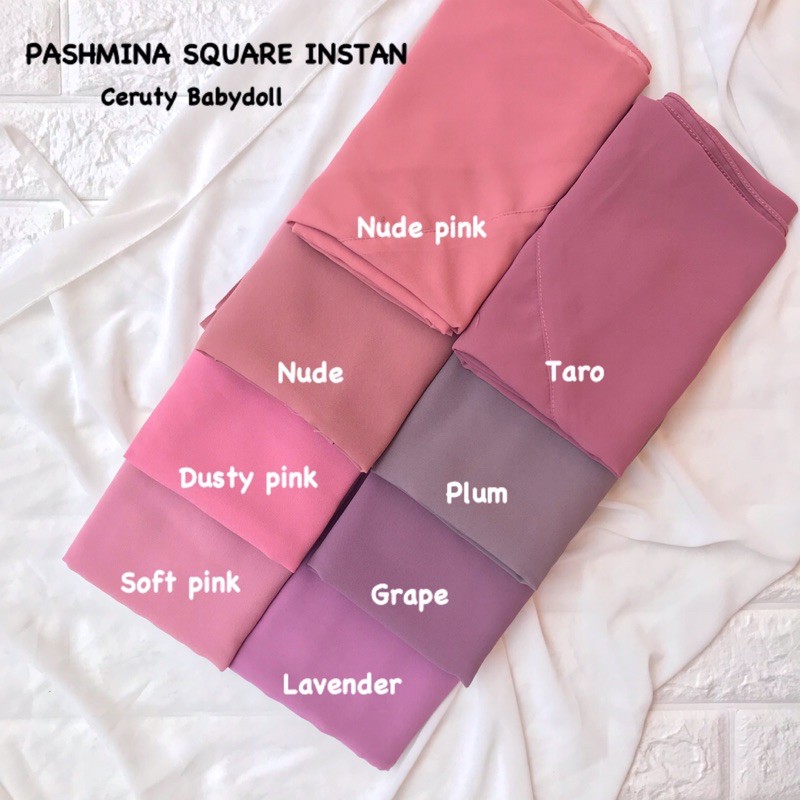 PASHMINA SQUARE INSTAN