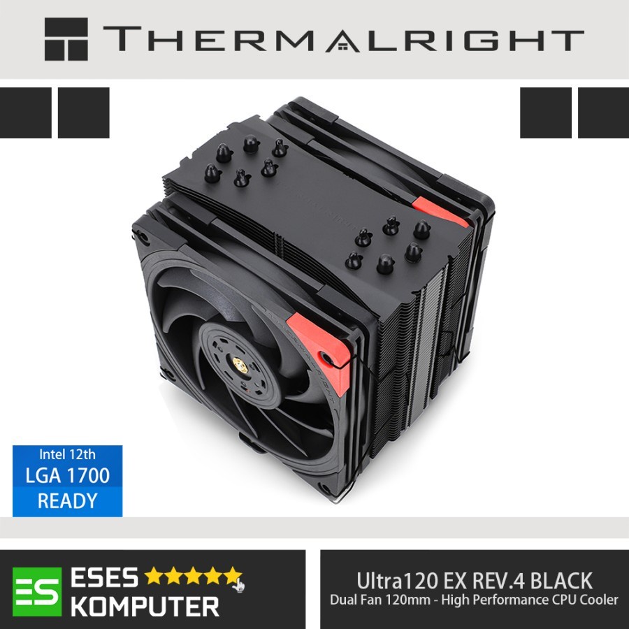 HSF THERMALRIGHT ULTRA 120 EXTREME REV.4 BLACK | 120mm CPU Cooler