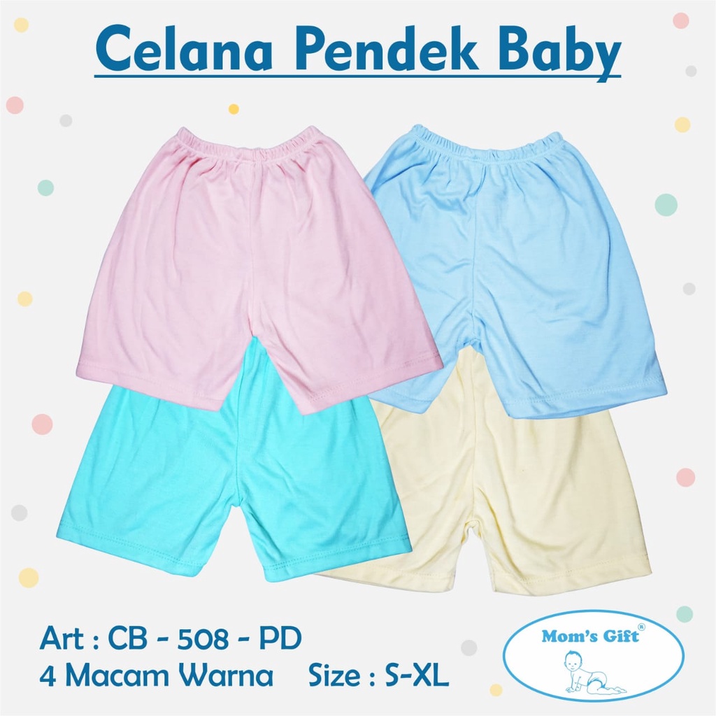 Celana Anak PENDEK POLOS/ Celana Anak Unisex - Moms Gift