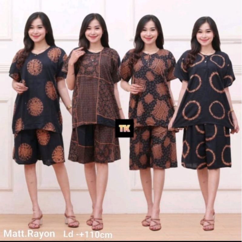 SETELAN KULOT BATIK/ KULOT BATIK