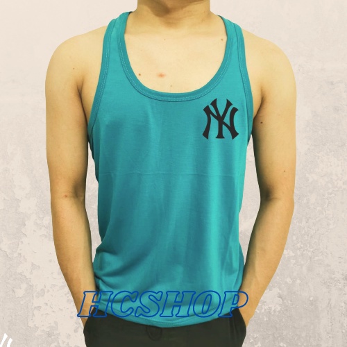 Singlet Pria Dewasa NY Singlet Dewasa Cowok Cewek Cotton Combed Kualitas Premium Adem