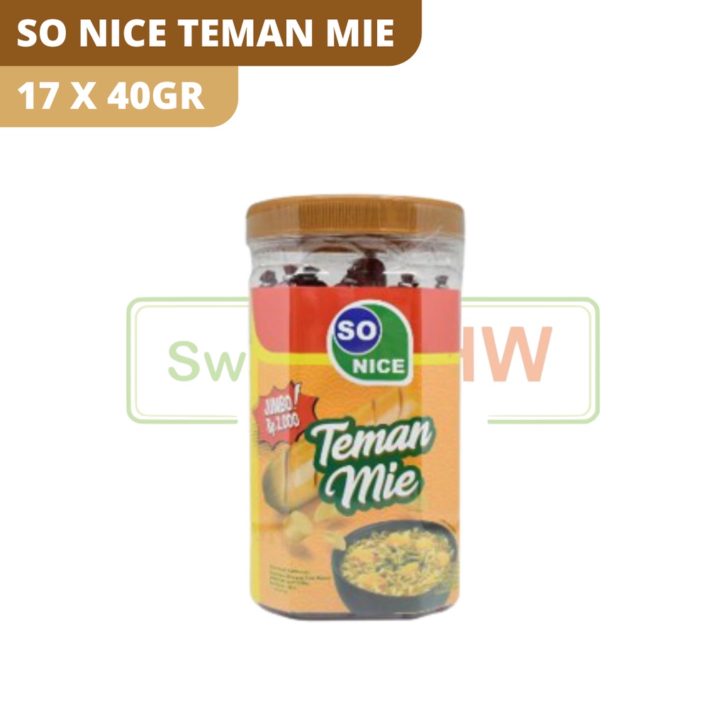 

SOSIS SO NICE TEMAN MIE SIAP MAKAN 17X40GR