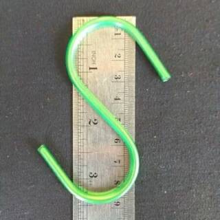 Kait S cantolan hook S besi warna warni lusinan 12 pcs Kait S cantolan hook S besi warna warni lusinan 12 pcs