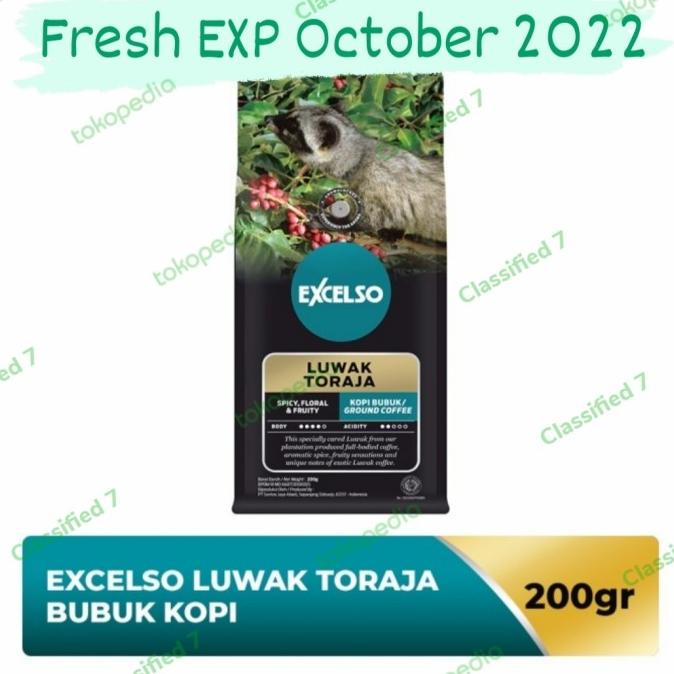 

Excelso Luwak Toraja Ground Coffee 200G