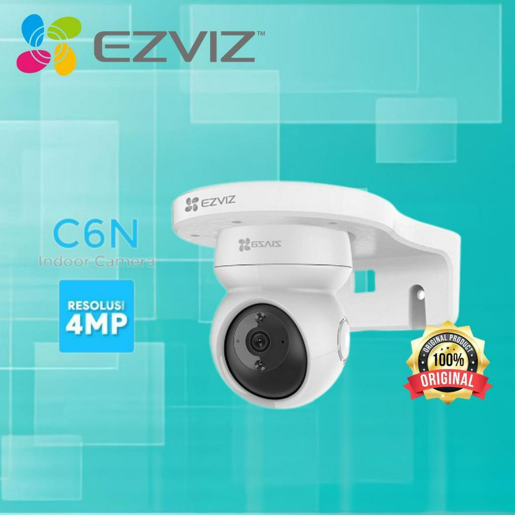 EZVIZ C6N 4MP Bundle Wall Mount - Smart Wifi &amp; port RJ45 Pan &amp; Tilt