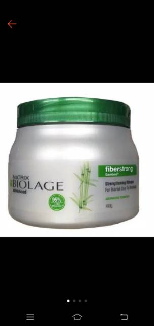Matrix Biolage Fiberstrong Hair Mask masker rambut rusak putus pecah 500gr