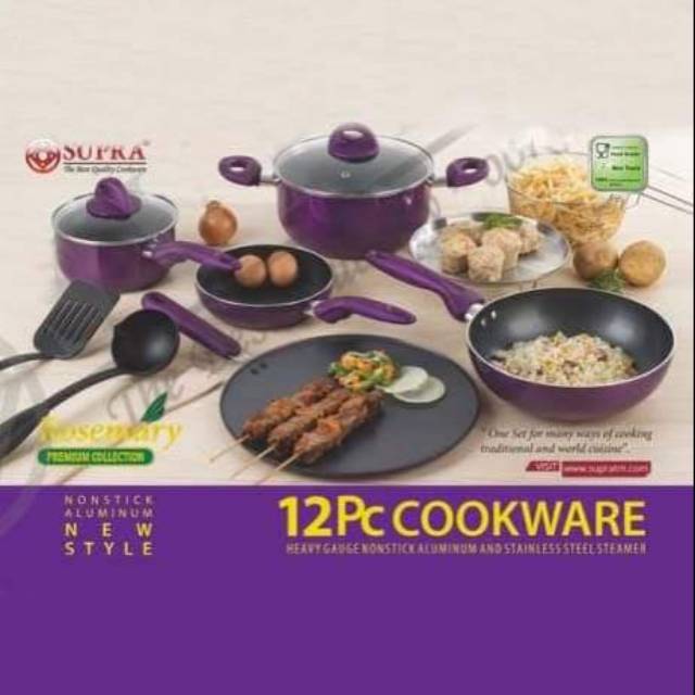 Panci set supra 12pcs