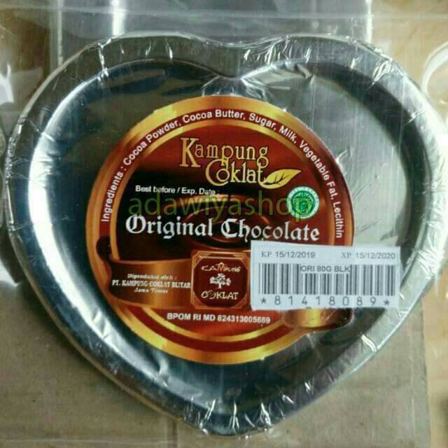 

Chocolate Love Original netto: 60 gr (Kampung Coklat Blitar)