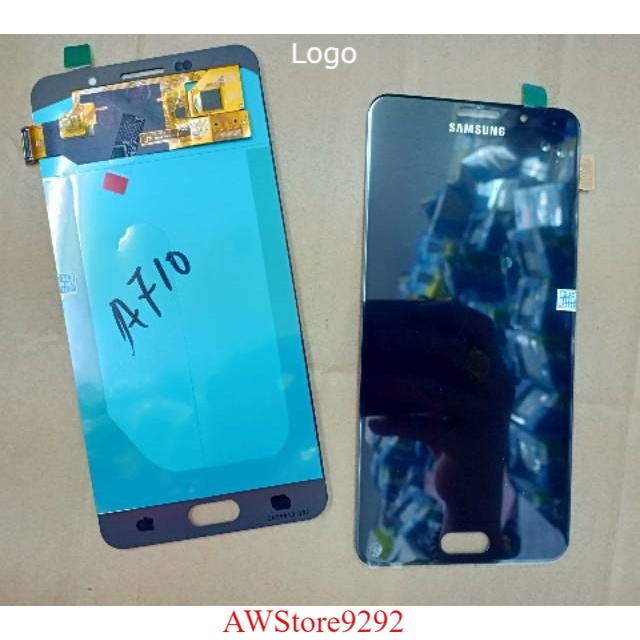 Layar Sentuh LCD TS Touchscreen Fullset Samsung A7 2016 A710 A7100 OLED BLACK