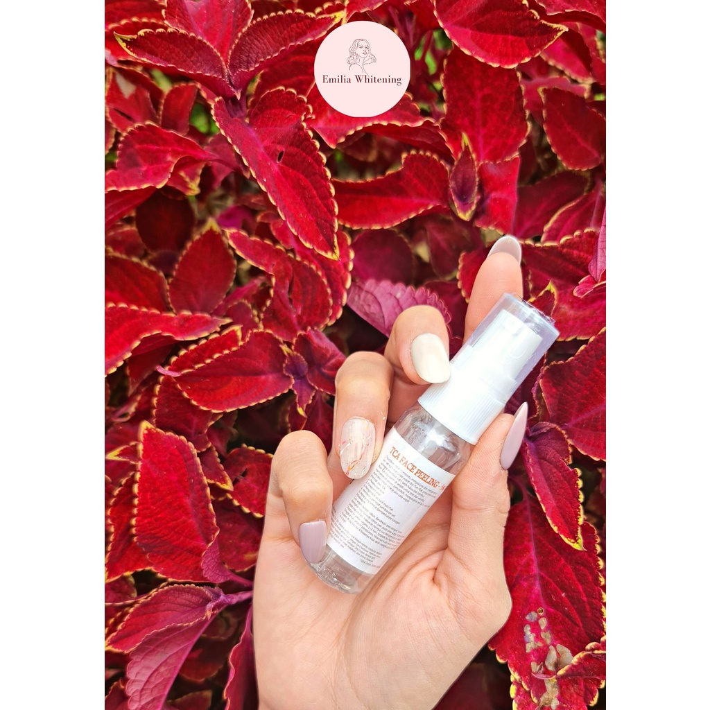 EMILIA WHITENING TCA Face Peeling 5% 20ml-Peeling Wajah Pencerah