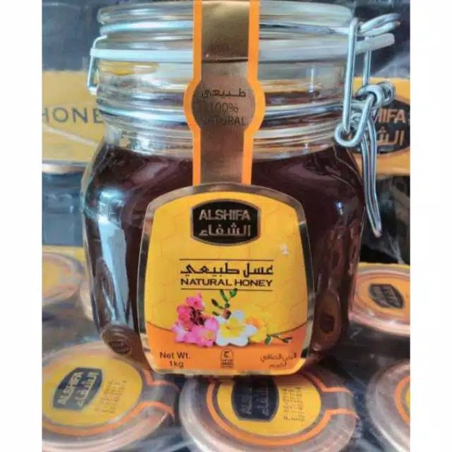 Madu ALSHIFA 1KG ASLI / Madu Murni Al shifa 1 KG Herbal 100% Original / Oleh Oleh Haji dan Umroh