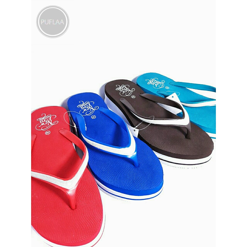 Sandal Wanita Wedges Jepit New Era Aneka Warna Size 37-40/Sandal Jepit Wanita Wedges/Sandal Wedges