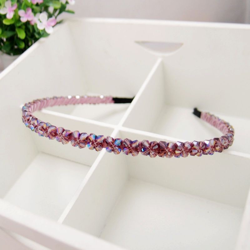BANDO KOREA AKSEN KRISTAL PREMIUM QUALITY / CRYSTAL HEADBAND fashion wanita