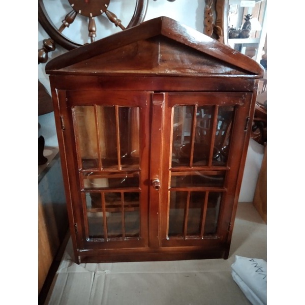 kotak obat kayu jati