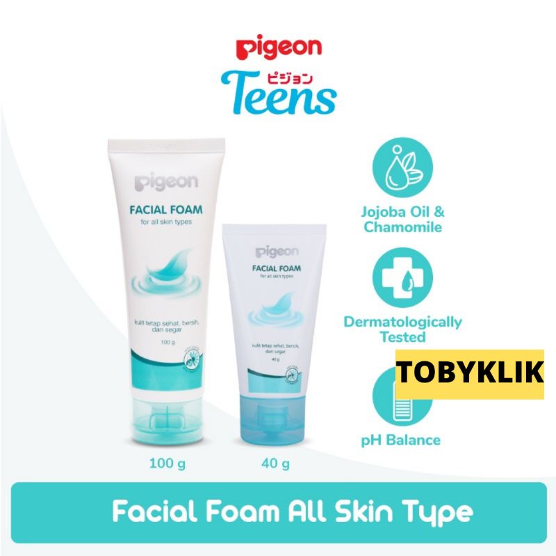 Pigeon Teens Facial Foam For All Skin Types 40gr