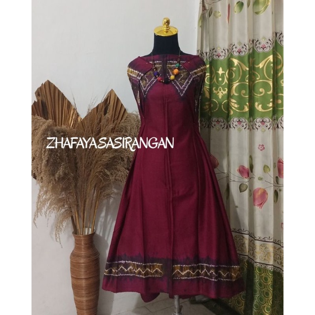 kain sasirangan motif rumah adat banjar