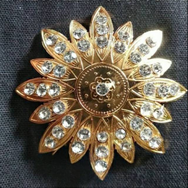 Bros Matahari Permata Sepuh Emas|Bros Wanita|Bros Pria|Accesories Busana|Busana Jawa