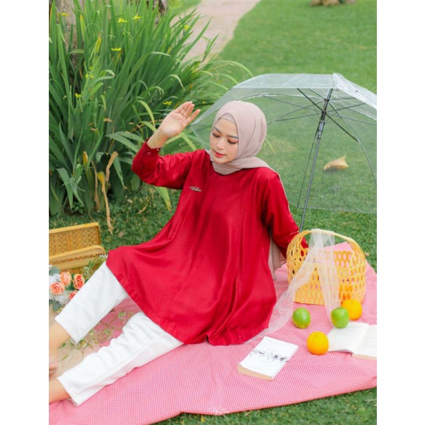 SALLY BLOUSR BY HALWA.APPAREL // BLOUSE KECE