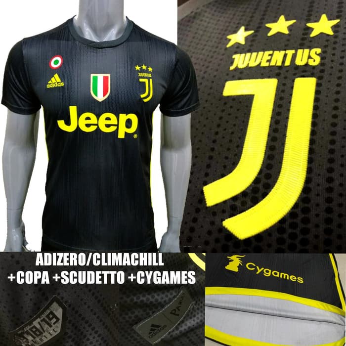 JERSEY BOLA ADIZERO CLIMACHILL JUVENTUS 3RD 2018/2019 GRADE ORI