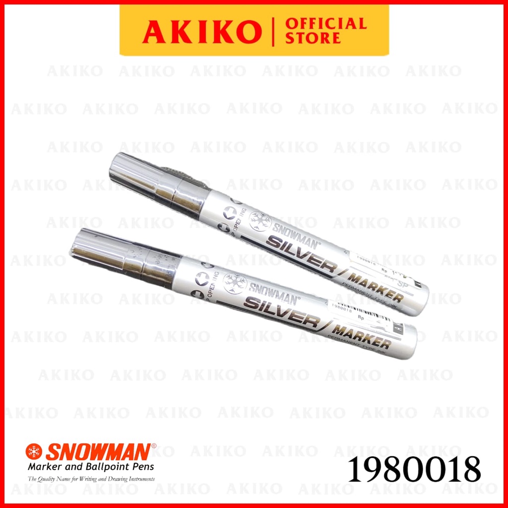 

Spidol Perak Medium Snowman