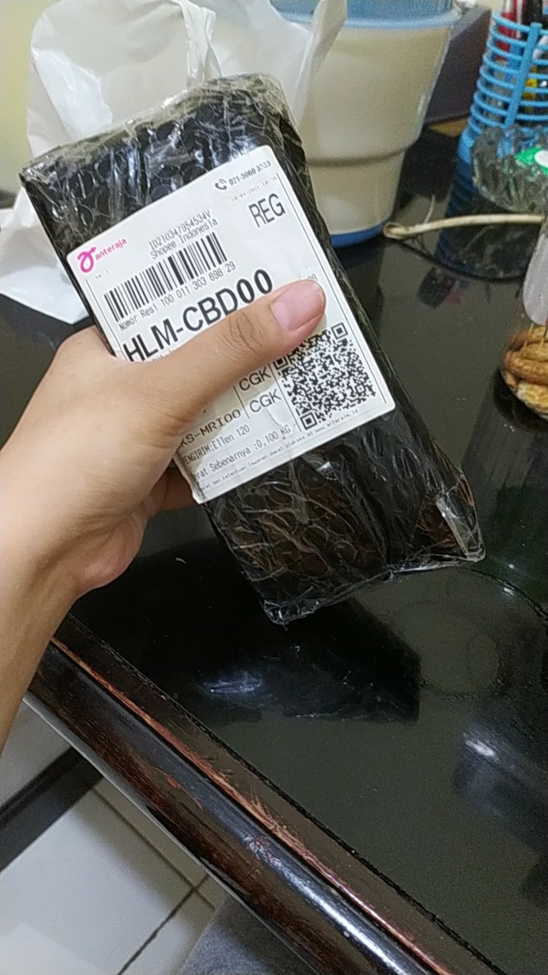 Tempat Gantung Tisu Stand Vertikal Alat Dapur Panci Gelas Tissue