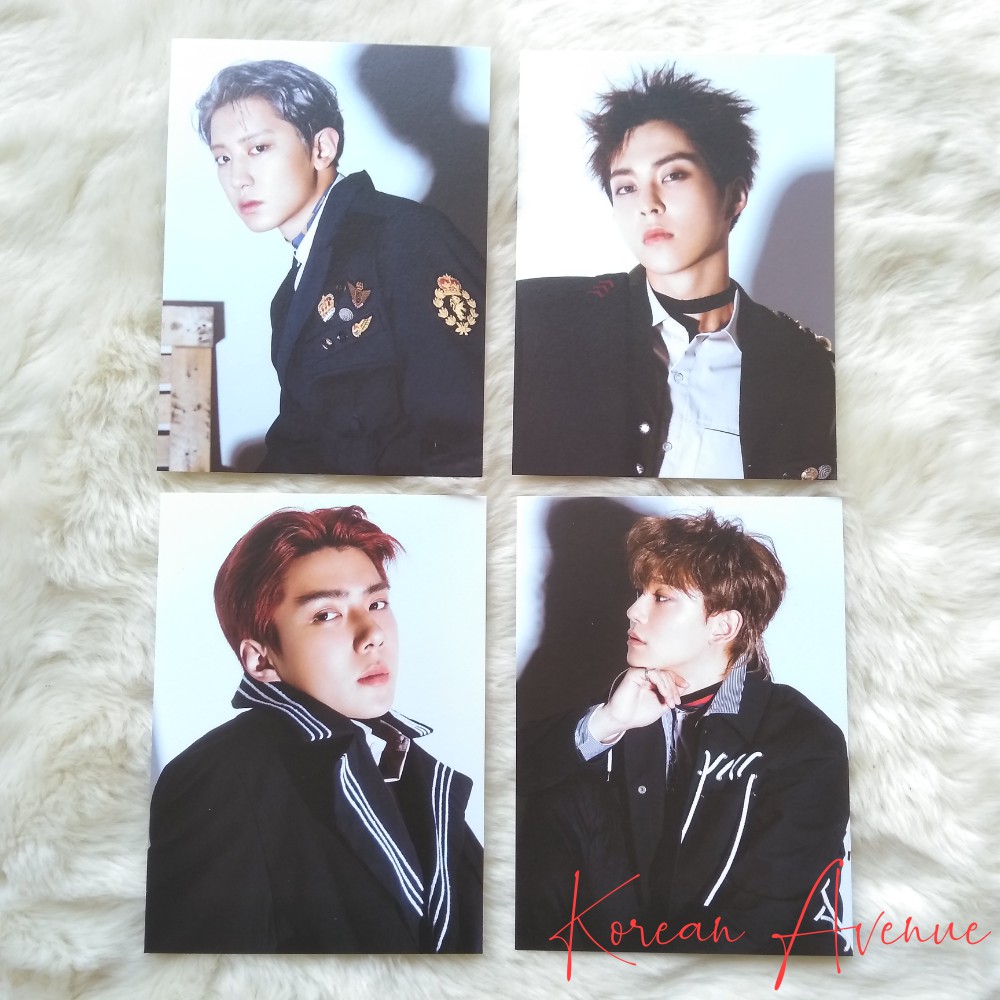 [Official] EXO - Tempo Postcard Album - Chanyeol Chen Xiumin Sehun