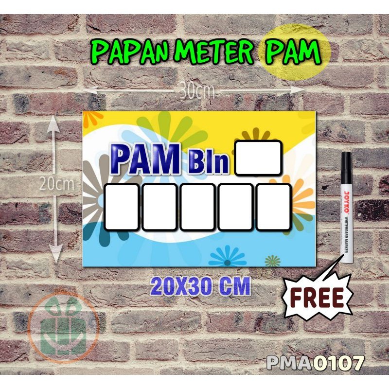 

SBC Papan Meter Listrik PLN PAM motif Unik - Floral 07